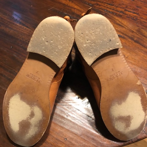 Chestnut brown J.Crew leather booties - Picture 6 of 8